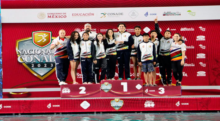 Cerró participación BCS en clavados con 5 de oro, 10 de plata y 8 de bronce en los Nacionales Conade