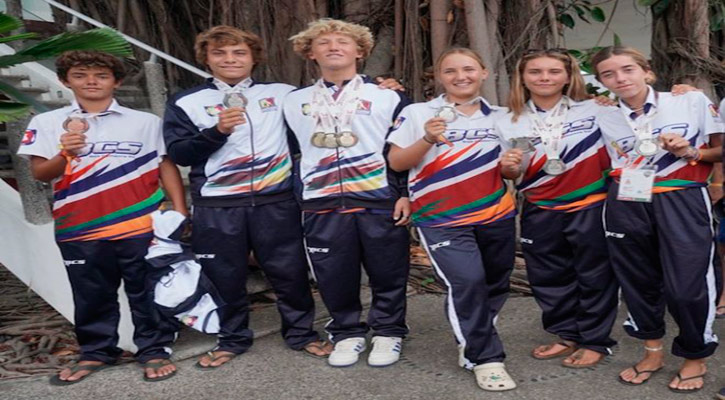 Obtiene delegación de surf de BCS 3 medallas de oro, 5 de plata y 2 de bronce