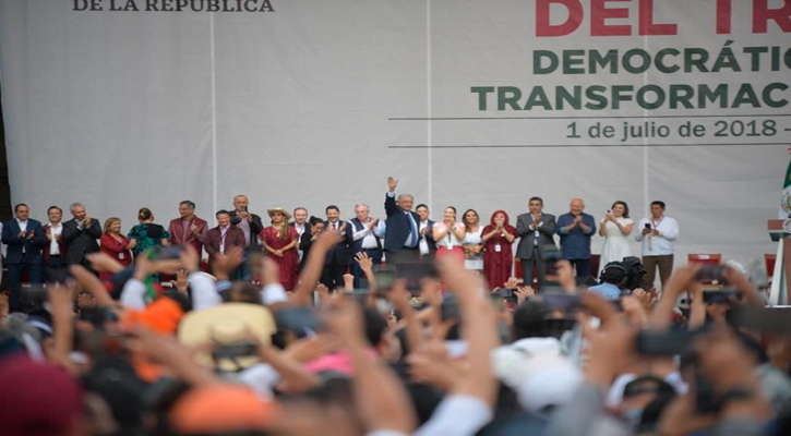 Celebró el Gobernador los 5 años del triunfo “histórico y democrático del pueblo de México”