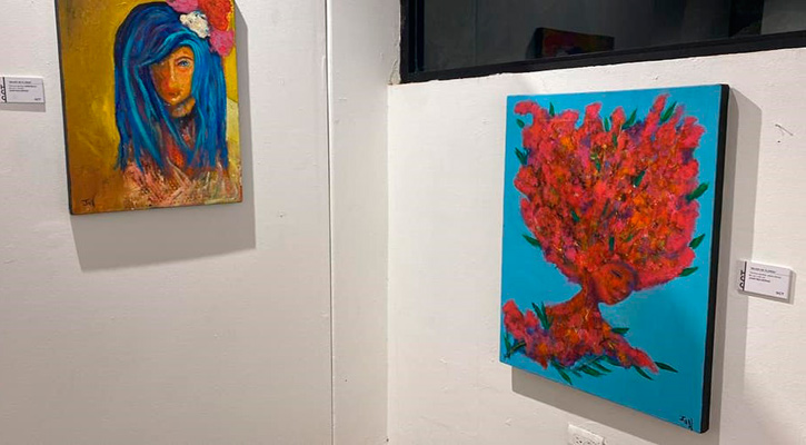 Invitan a visitar exposición pictórica “Del Color Al Sentimiento” en CSL