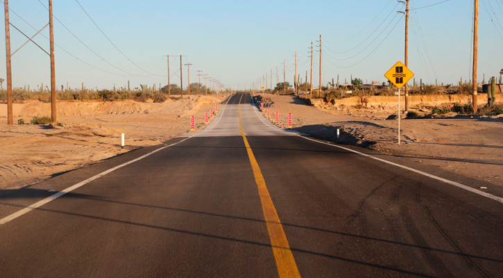 Iniciará segundo tramo de modernización de carretera El Vizcaíno-Guerrero Negro