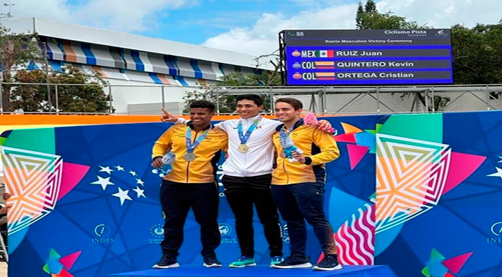 Conquistó el ciclista sudcaliforniano Ricardo Peña medalla de oro en la prueba de ómnium en los Centroamericanos