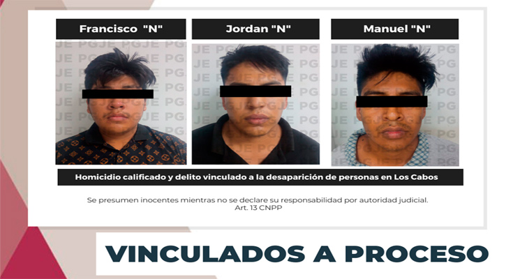 Vinculados a proceso por homicidio calificados y delitos vinculados con desaparición de personas en CSL