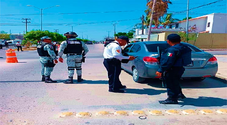 Implementan operativo “Motos sin placas y vehículos polarizados” en Los Cabos