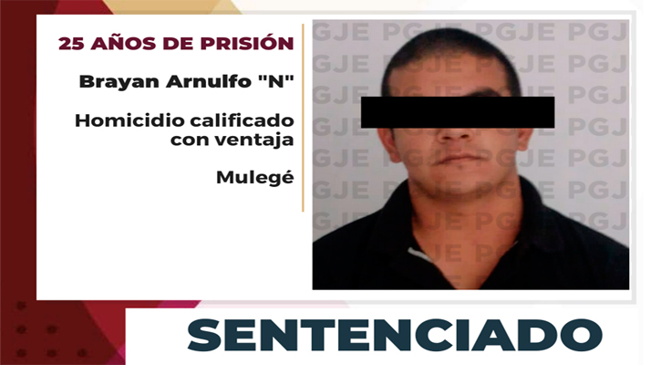 Sentencia de 25 años de prisión a culpable de homicidio en Guerrero Negro