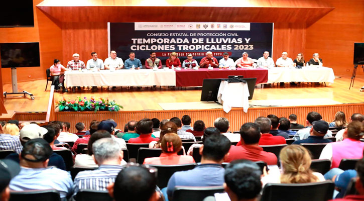 Pide el Gobernador unidad y solidaridad para enfrentar al huracán “Hilary”