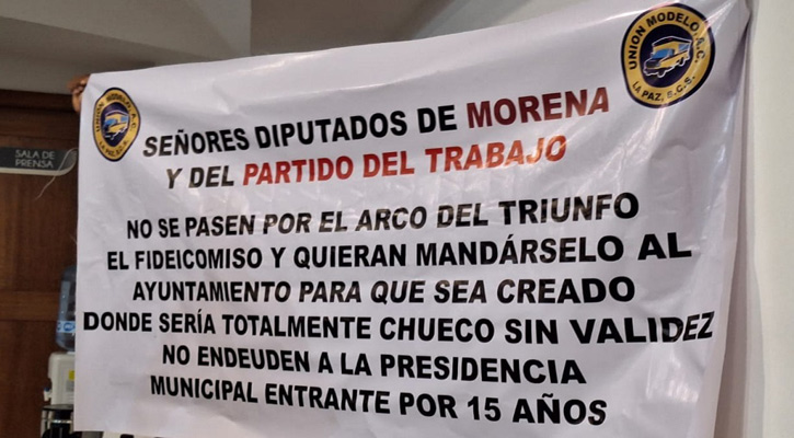 Diputados dejan al Ayuntamiento de La Paz decida sobre fideicomiso del transporte Diputados dejan al Ayuntamiento de La Paz decida sobre fideicomiso del transporte