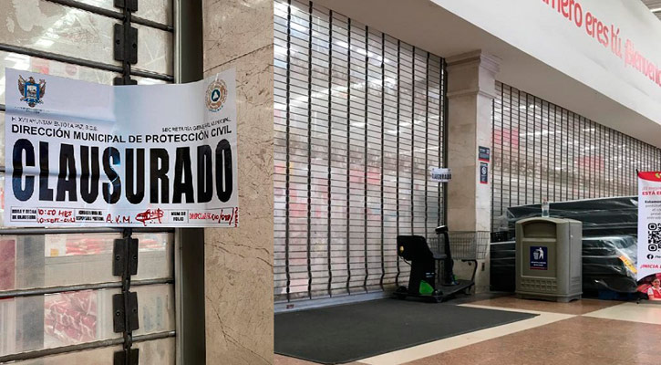 Tras clausura de Soriana Forjadores, Alcaldesa advierte que continuarán inspecciones de protección civil