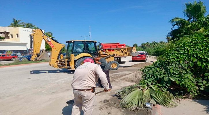 Lleva el 70% la limpieza de las calles en Los Cabos