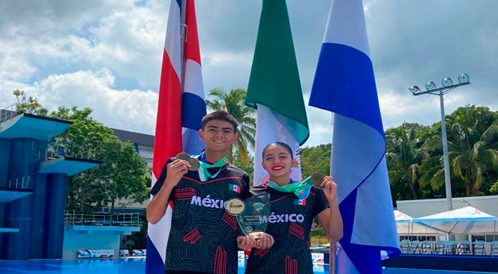 Son bicampeones centroamericanos Sofía Quintero y Víctor Acevedo