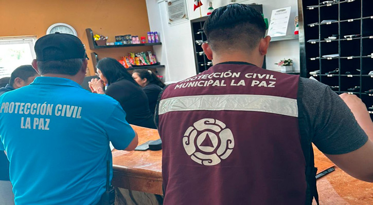 Exhorta Ayuntamiento de La Paz a actualizar protocolos de protección civil