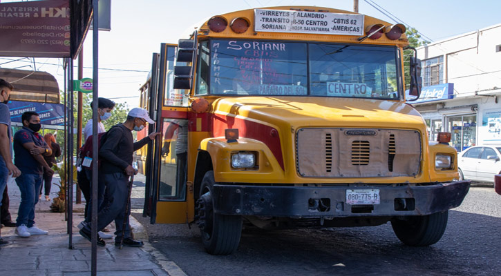 Entró en vigor la tarifa B del transporte tradicional en La Paz; el costo es de 12 pesos