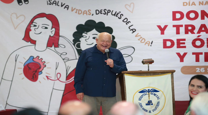 “Sumando voluntades fortalecemos la cultura de donación de órganos”: Víctor Castro