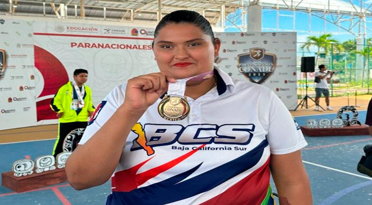 Cierran con broche de oro deportistas de BCS en los Paranacionales Conade 2023