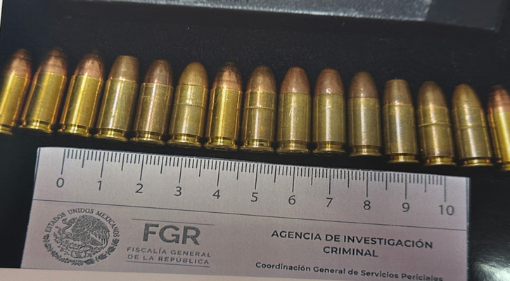 Sentencian a ex militar a más de 11 años de prisión por portación de armas de fuego en Vizcaíno