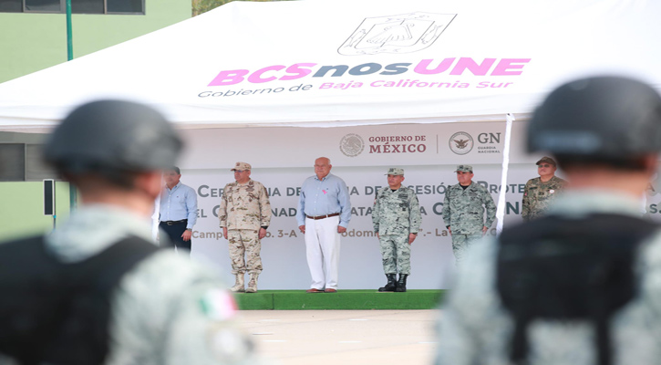 Asume Homero Edmundo Blanco la Coordinación Estatal de la Guardia Nacional en BCS