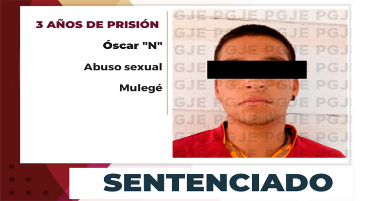 Sentenciado a 3 años de prisión a culpable de abuso sexual en Santa Rosalía