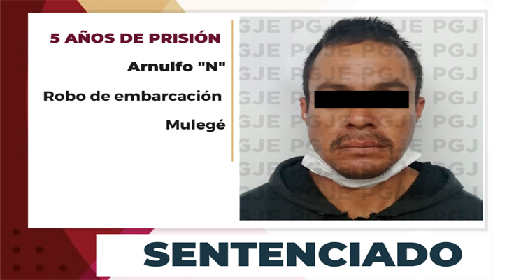Sentenciado a 5 años de prisión por robo de embarcación en Guerrero Negro