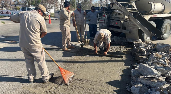 Se han reparado 1,207 baches a través del programa “Bacheo Tras Fuga” en Los Cabos