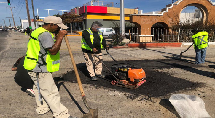 Durante 10 días más seguirá el Programa Emergente de Bacheo que se realiza en CSL
