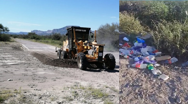 Inconformes ciudadanos por mal estado de caminos y basura tras la Baja 1000 en BCS
