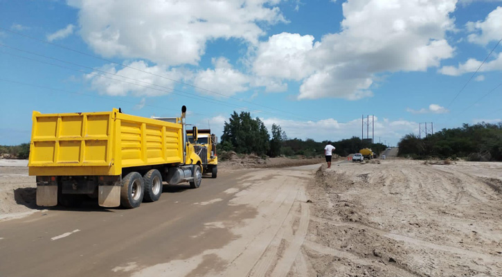 Avance del 95% en la restauración de caminos y accesos a Subdelegaciones en La Ribera