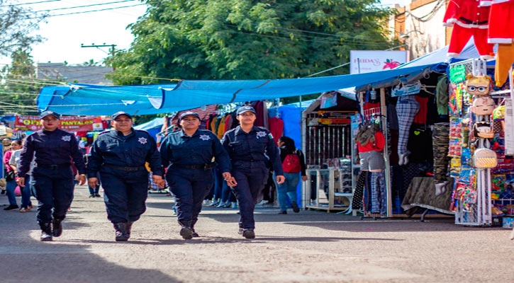 Prepara Policía de La Paz operativos de seguridad para la temporada decembrina