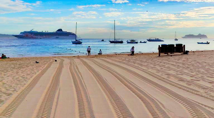 Recolectaron 17 toneladas de desechos en playas aledañas a El Médano en CSL