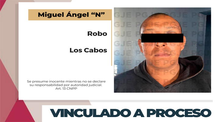 Vinculado a proceso por robo en CSL