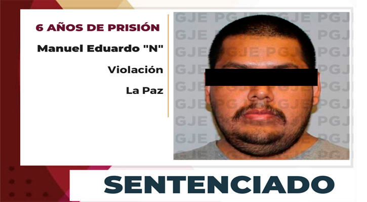 Sentenciado a más de 6 años de prisión por violación en Chametla