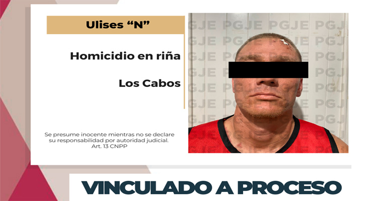 Vinculado a proceso “El Güero” por homicidio en riña en CSL
