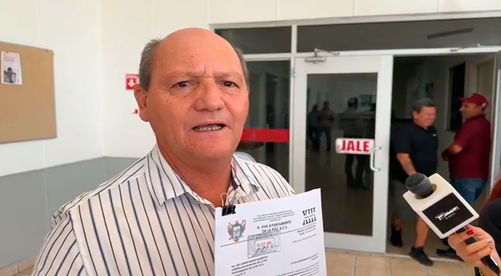 Regidor del PRD denuncia por presunta corrupción a la Alcaldesa La Paz