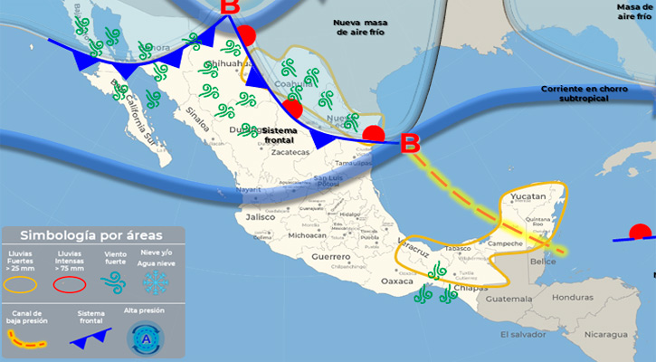 Nuevo frente frío provocará heladas en algunas regiones de BCS