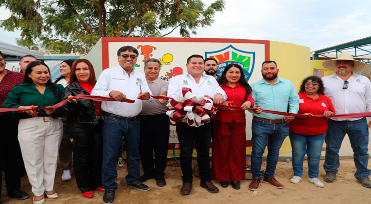 Entregan primera etapa de la construcción de red de agua potable en la colonia Ejidal en SJC