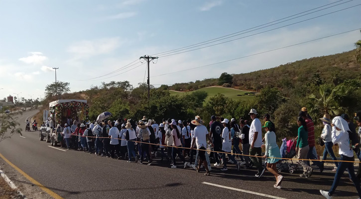 Atención a conductores de vehículos por peregrinaciones hacia Miraflores y CSL