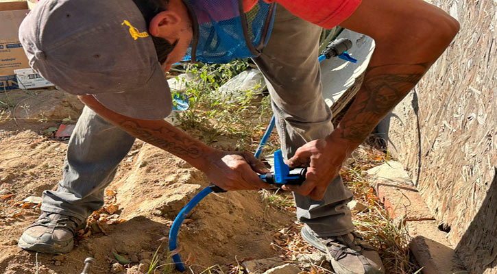 En unos días tendrán agua potable a través de la red en la colonia La Ballena en SJC