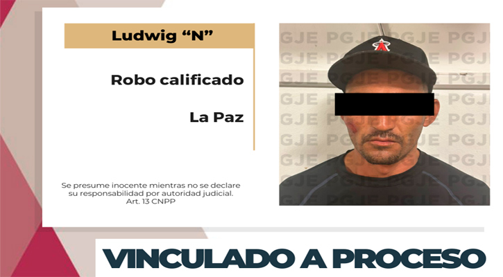 Vinculado a proceso asaltante de un Oxxo en La Paz