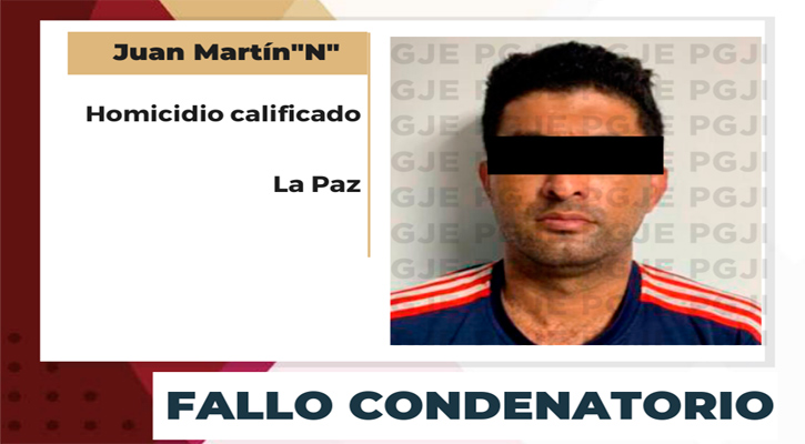 Fallo condenatorio contra sujeto por homicidio en La Paz