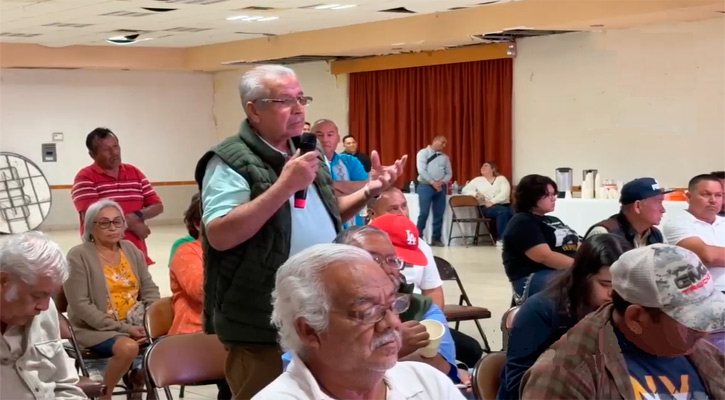 Destituyen transportistas a Pedro Enrique López del Sitio Estrella; la Alcaldesa de La Paz los respalda
