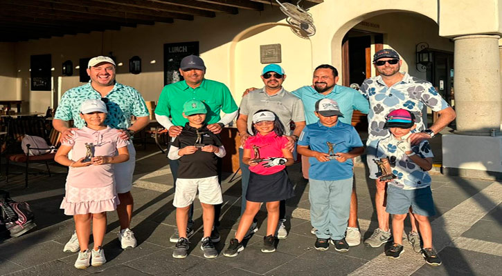 Lista la selección de BCS que participará en el Regional Zona Pacífico de Golf