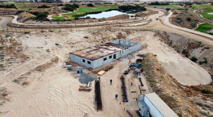 Avanza en tiempo y forma la construcción de la nueva planta desaladora de CSL; se inaugurará en el 2025