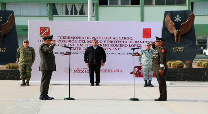 Reconoce el gobierno de BCS a las Fuerzas Armadas como aliados por la seguridad