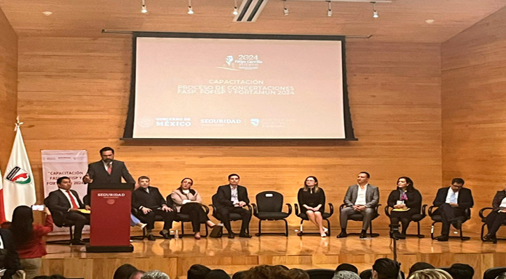 Presente BCS en capacitación de FASP 2024: Saúl González