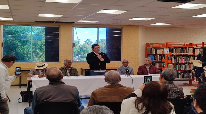 Inauguraron la biblioteca personal de Armando Trasviña Taylor en La Paz