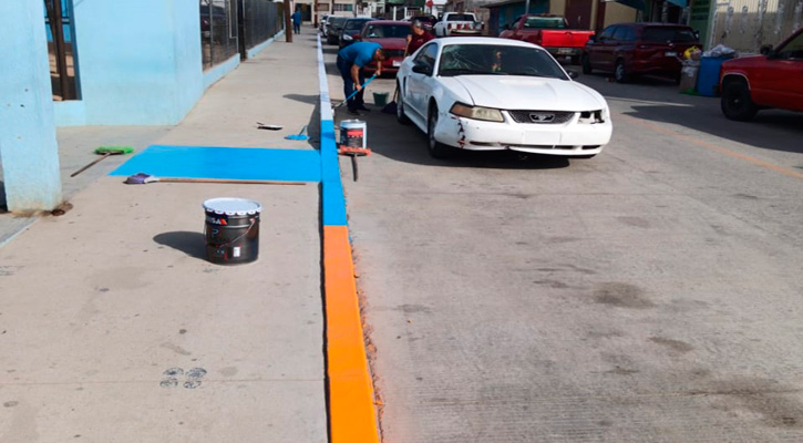 Se mejora la imagen de las escuelas de CSL a través del programa “Embellece tu entorno escolar”