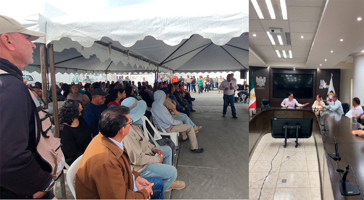 Sin resolverse paro en Oomsapas de La Paz; sindicato pide presencia de la Alcaldesa