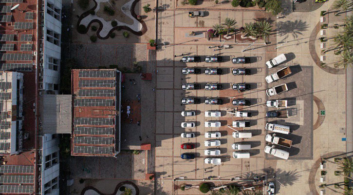 Entregó el Gobernador 35 unidad para áreas operativas y de seguridad en BCS