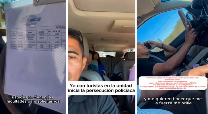 Crece tensión entre turisteros de Los Cabos e inspectores de Transporte Crece tensión entre turisteros de Los Cabos e inspectores de Transporte