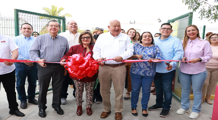 Inauguró el Gobernador el Punto de Encuentro Comunitario Loma Linda en La Paz