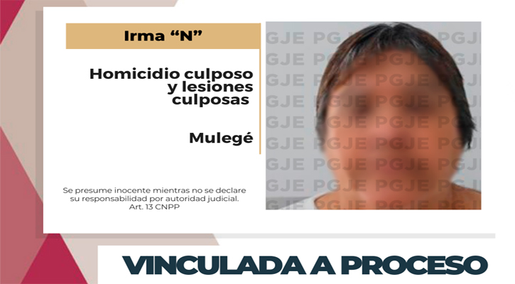 Vinculada a proceso por homicidio y lesiones culposas en Guerrero Negro Vinculada a proceso por homicidio y lesiones culposas en Guerrero Negro